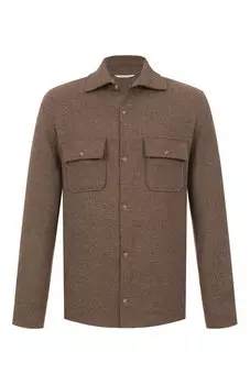 Рубашка из шерсти и кашемира Marco Pescarolo