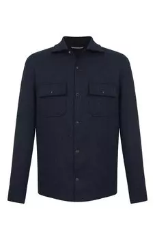 Рубашка из шерсти и кашемира Marco Pescarolo