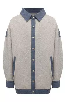 Рубашка из шерсти и кашемира Max and Moi