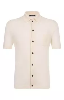 Рубашка из шерсти и шелка KNT