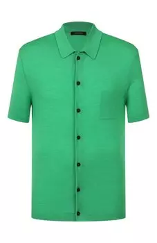 Рубашка из шерсти и шелка KNT