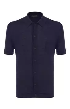 Рубашка из шерсти и шелка KNT