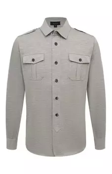 Рубашка из шерсти и шелка Sease