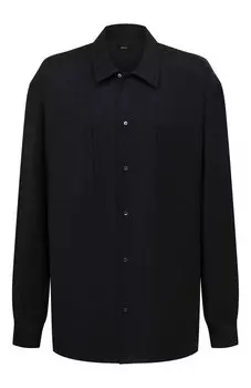 Рубашка из шерсти и шелка Zilli