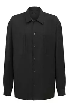 Рубашка из шерсти и шелка Zilli