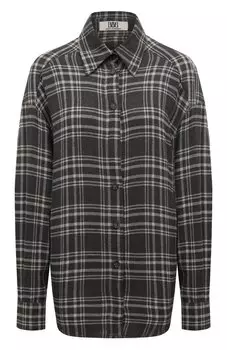 Рубашка из шерсти и вискозы Borne Bourgeois