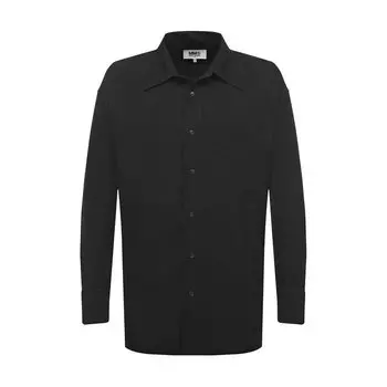 Рубашка из шерсти и вискозы MM6