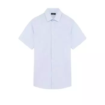 Рубашка из смеси хлопка и льна Dal Lago