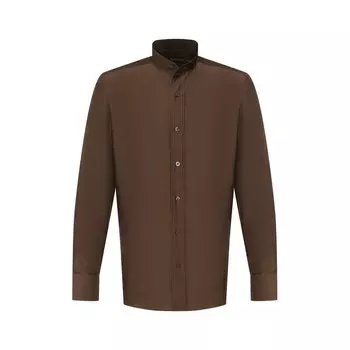 Рубашка из смеси хлопка и шелка Tom Ford