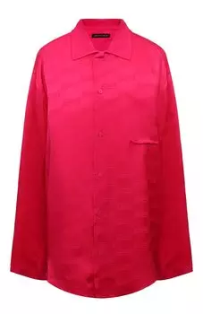 Рубашка из вискозы Balenciaga