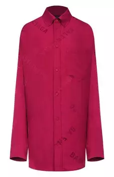 Рубашка из вискозы Balenciaga