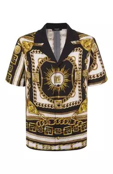 Рубашка из вискозы Balmain