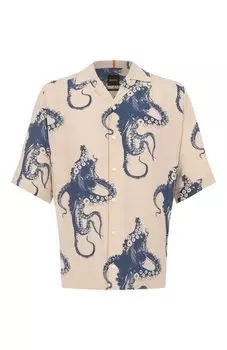 Рубашка из вискозы BOSS Orange