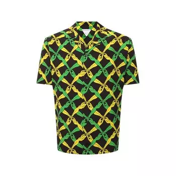 Рубашка из вискозы Bottega Veneta