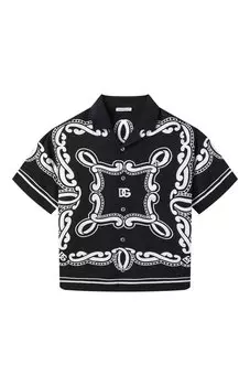 Рубашка из вискозы Dolce & Gabbana