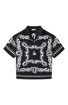 Рубашка из вискозы Dolce & Gabbana