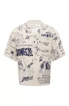 Рубашка из вискозы DOMREBEL