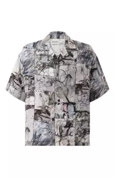 Рубашка из вискозы DOMREBEL