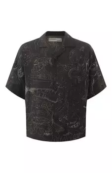 Рубашка из вискозы DOMREBEL