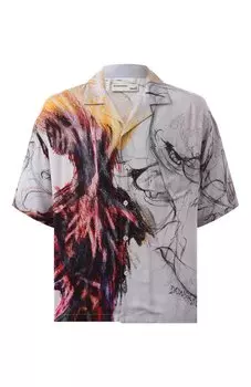 Рубашка из вискозы DOMREBEL