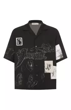 Рубашка из вискозы DOMREBEL