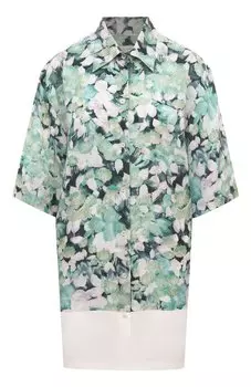 Рубашка из вискозы Dries Van Noten