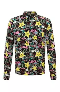Рубашка из вискозы HUGO