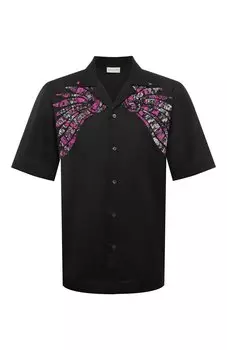 Рубашка из вискозы и хлопка Dries Van Noten