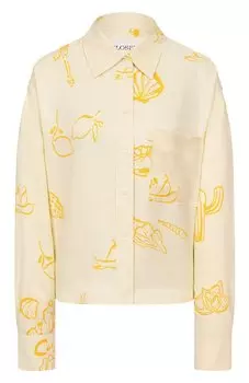 Рубашка из вискозы и льна Closed