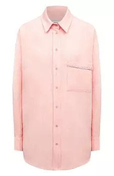 Рубашка из вискозы и льна Forte Dei Marmi Couture