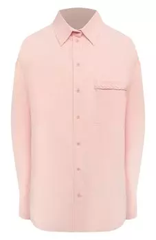 Рубашка из вискозы и льна Forte Dei Marmi Couture