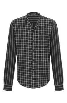 Рубашка из вискозы и льна Hannes Roether