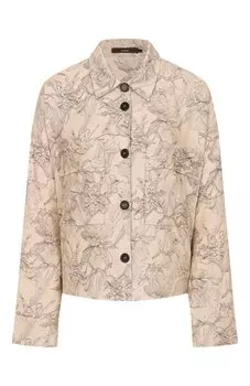 Рубашка из вискозы и льна Windsor