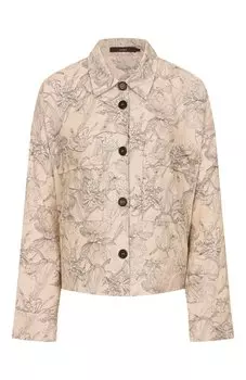 Рубашка из вискозы и льна Windsor