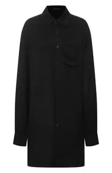 Рубашка из вискозы и шелка Ann Demeulemeester