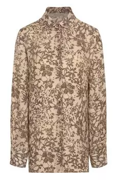 Рубашка из вискозы и шелка Golden Goose Deluxe Brand