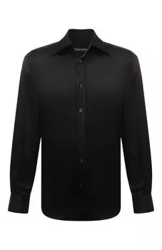 Рубашка из вискозы и шелка Tom Ford