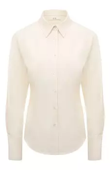 Рубашка из вискозы и шерсти Co