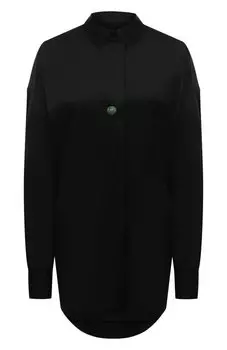 Рубашка из вискозы и шерсти Nackiye