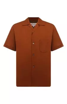 Рубашка из вискозы Maison Margiela