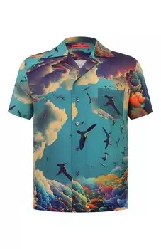 Рубашка из вискозы Members of the rage