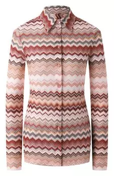 Рубашка из вискозы Missoni
