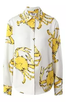 Рубашка из вискозы MSGM