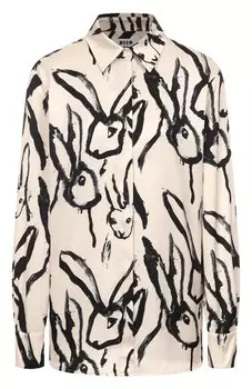 Рубашка из вискозы MSGM