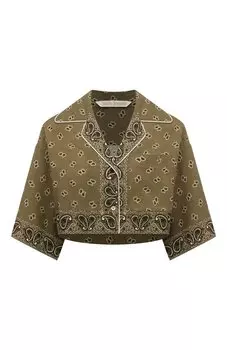 Рубашка из вискозы Palm Angels