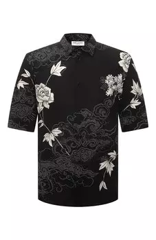 Рубашка из вискозы Saint Laurent