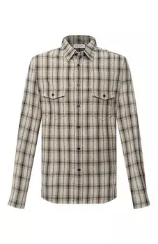 Рубашка из вискозы Saint Laurent