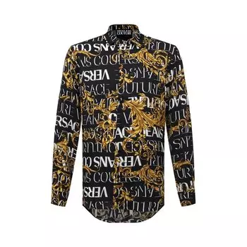Рубашка из вискозы Versace Jeans Couture