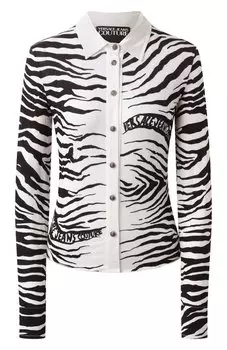 Рубашка из вискозы Versace Jeans Couture