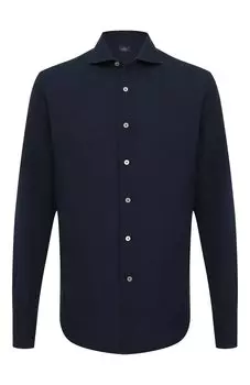 Рубашка изо льна и хлопка Alessandro Gherardi